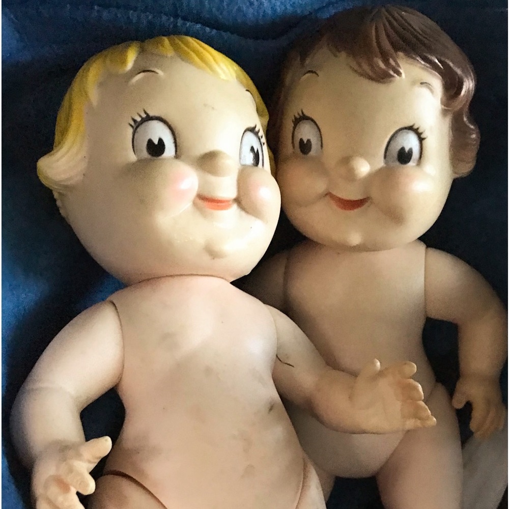 Vintage Campbell’s Soup Dolls. In good condition